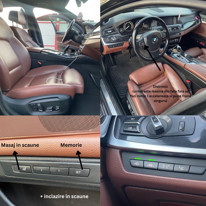 BMW 525d xDrive Luxury Line F10 – Full Opțiuni – Stare impecabilă