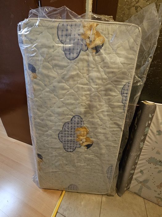 Сгъваема бебешка кошара 124 х 64 х 72см, 1 ниво Сан Ремо