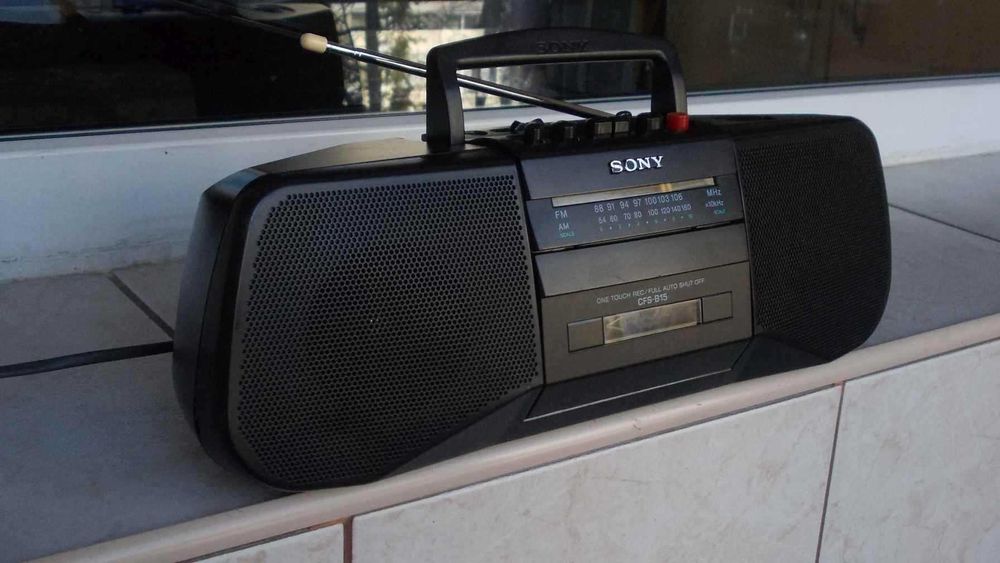 Radio SONY cfs-b15 CFS-B21L casetofon stereo portabil,servisat