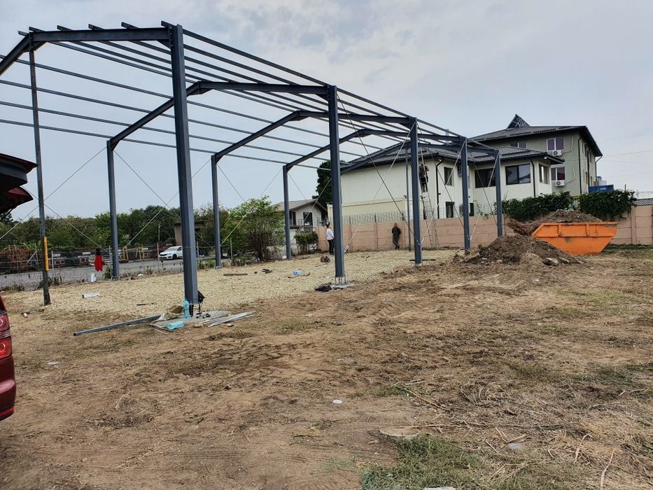 Vand hala metalică completă sau doar structură metalică după cerințele