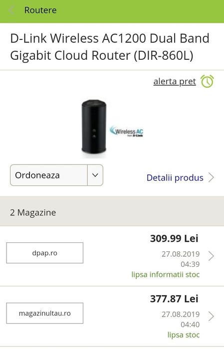 Smart Router wireless dir 860l