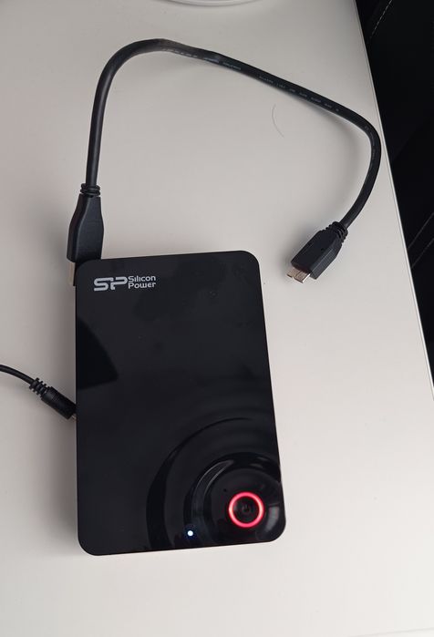 Hard Disk Extern Wireless Silicon Power Sky Share H10, 1TB, Wi-Fi