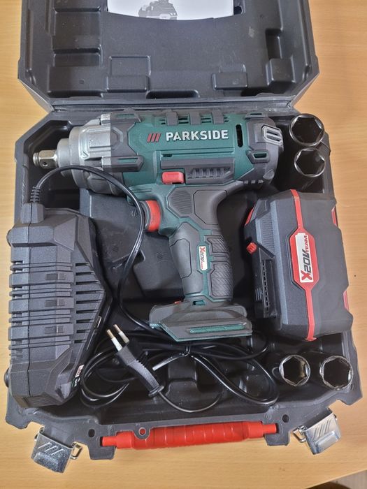 Зелен Гайковерт Parkside  20v