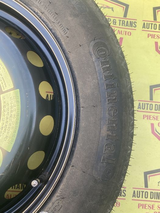 Roata rezerva slim originala OE Mercedes 125 90 R 16 5X112 A - C class