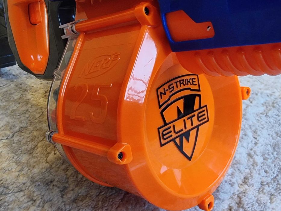 Mitraliera automata, pusca, pistol NERF Hyperfire Elite 60cm