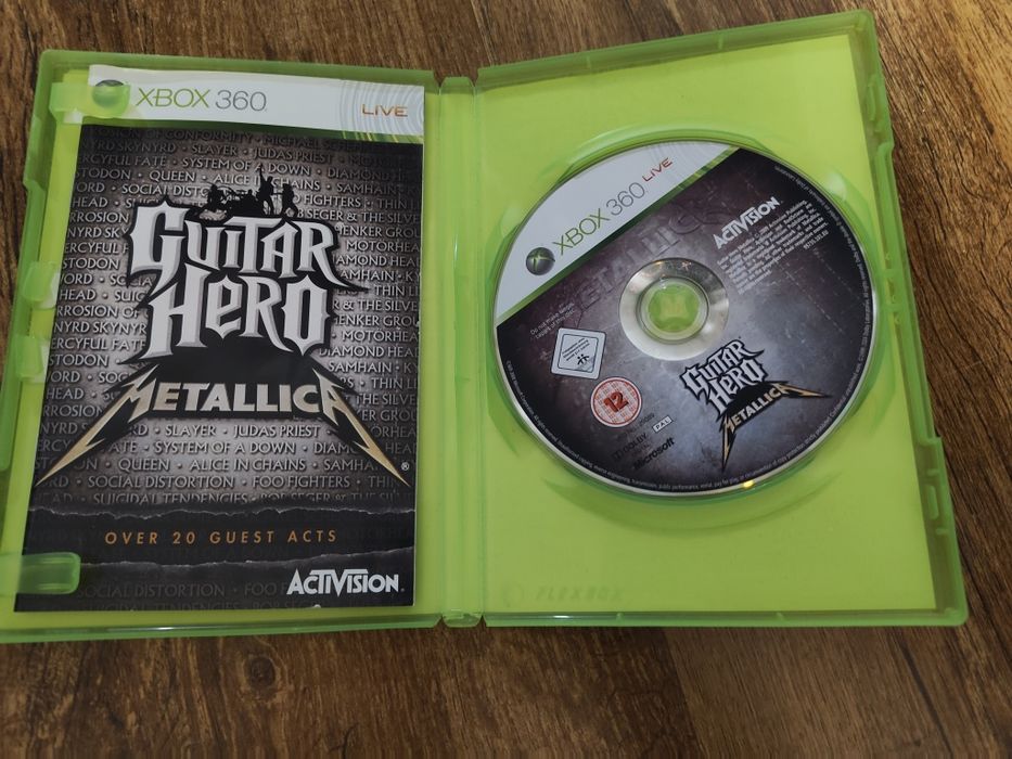 Guitar hero Metallica Xbox 360