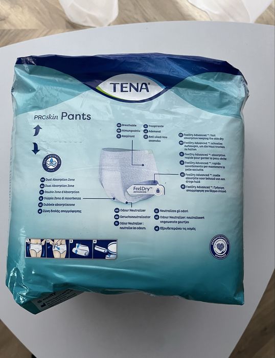 Scutece pantaloni adulti - Tena Pantaloni ScutSuper Large, 12 buc