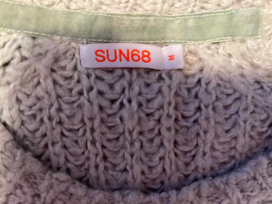 Pulover gros SUN68 cu mohair și lână, mărimea M