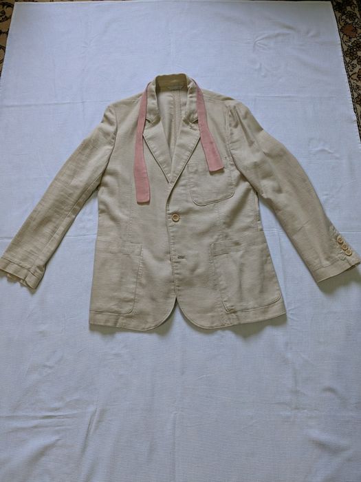 S. Stefanel. Costum casual gen safari.