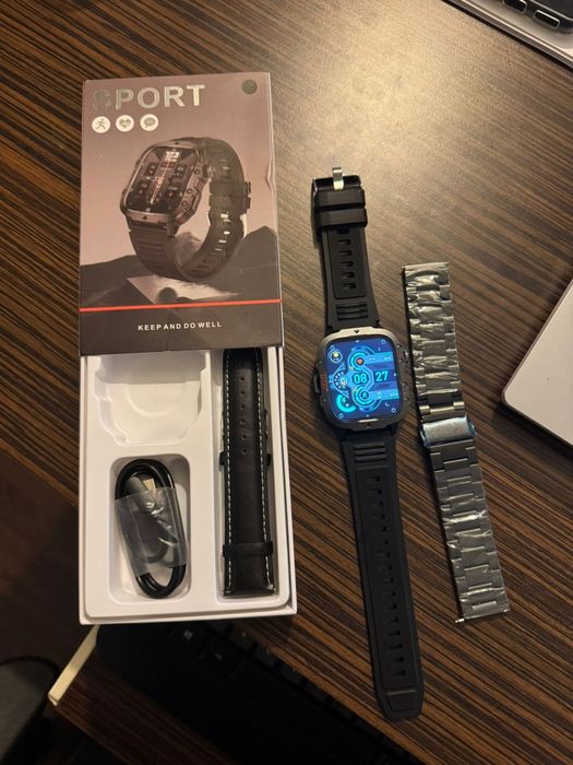 Vând ceas smarwatch sport nou purtat de două ori