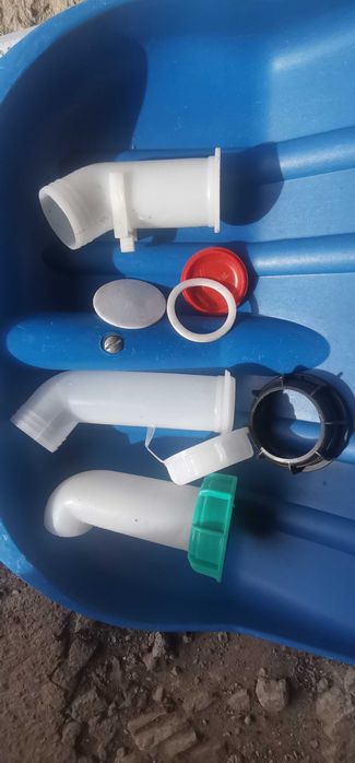 Преходник и капачка за бидон 1 тон ibc