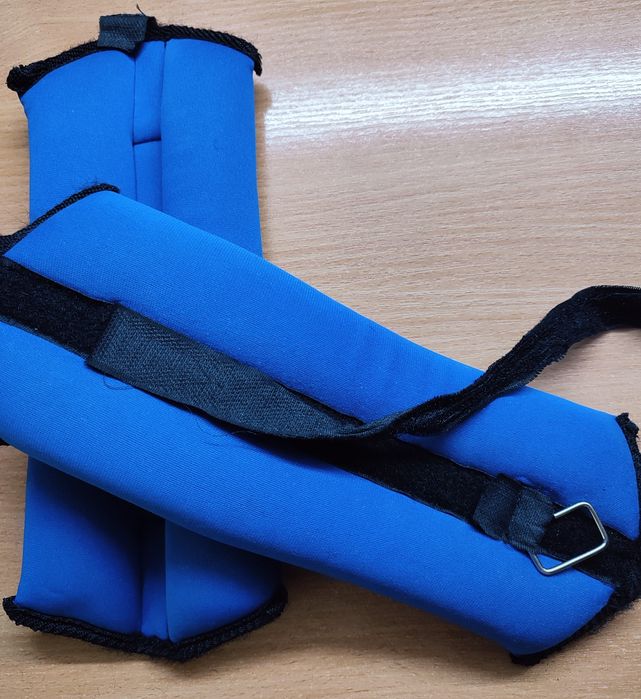 Утяжелители для ног и рук по 1.5 кг для фитнес тренировки