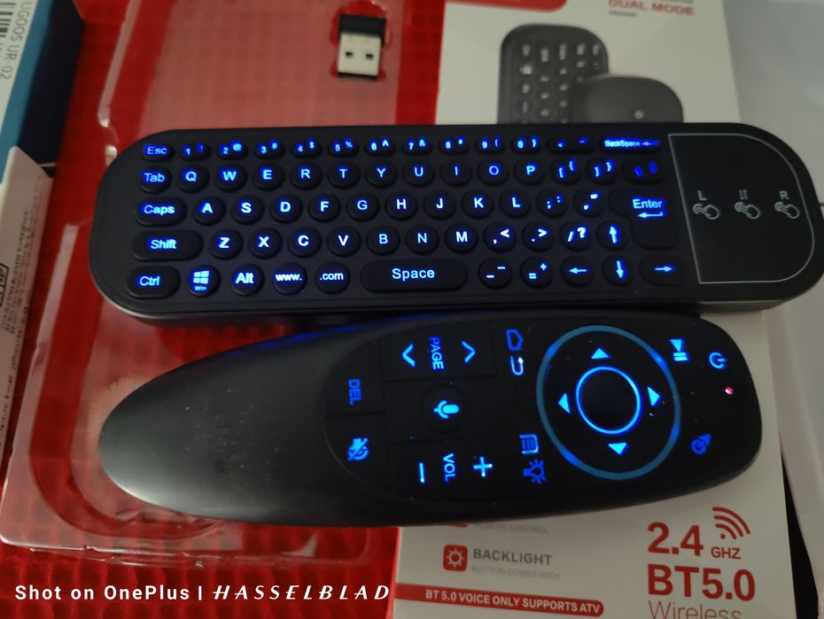 Универсално дистанционно въздушна мишка(air mause)voicecontrol Bluetoo