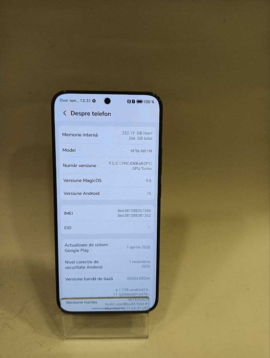 Honor, Magic8 Lite, 256GB, Black/Fin X Amanet cod 124181