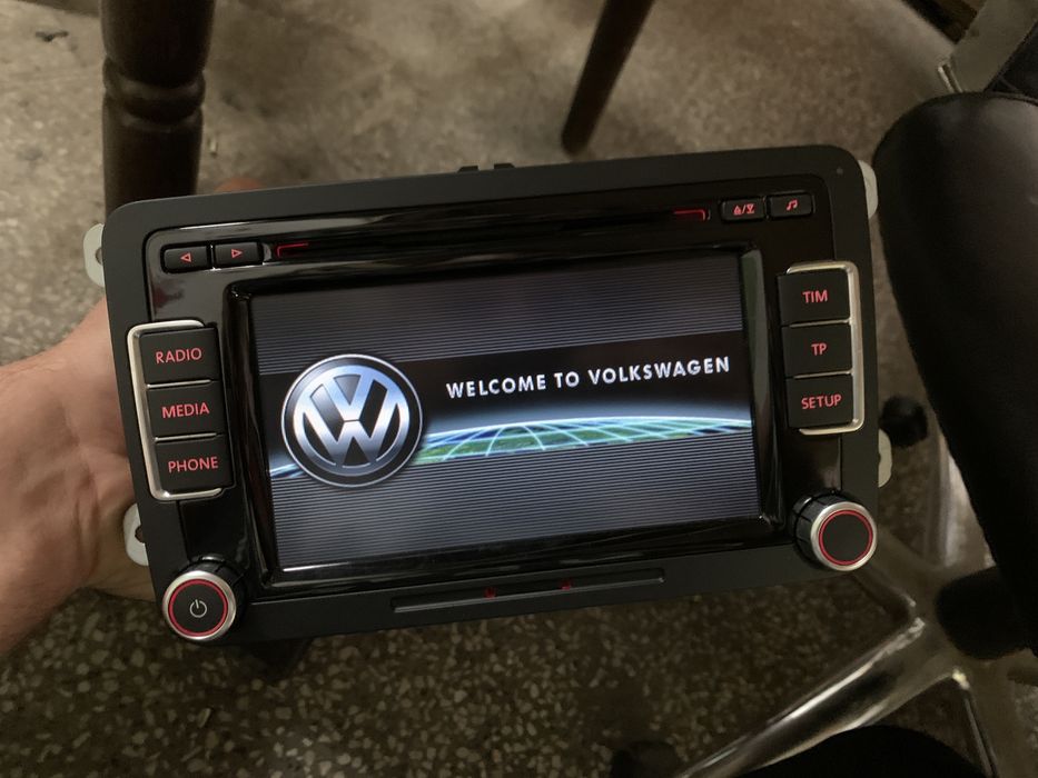 Rcd 510 мултимедия за Голф 5, 6, пасат 6/7 кади джета и всякакви фолкс