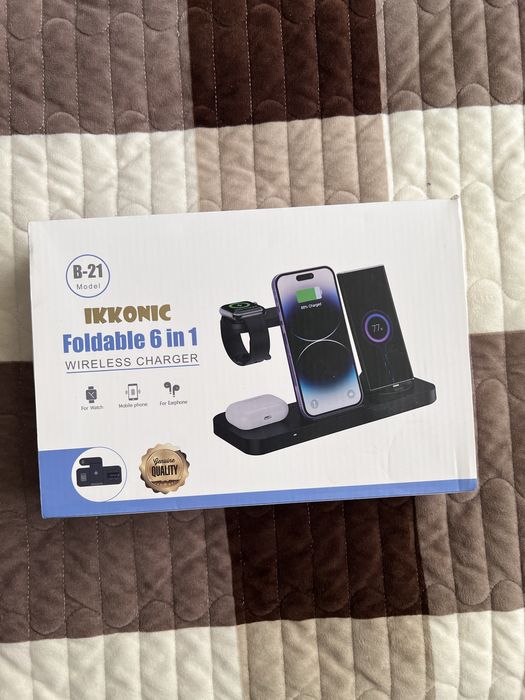 Statie de incarcare wireless 6 in 1