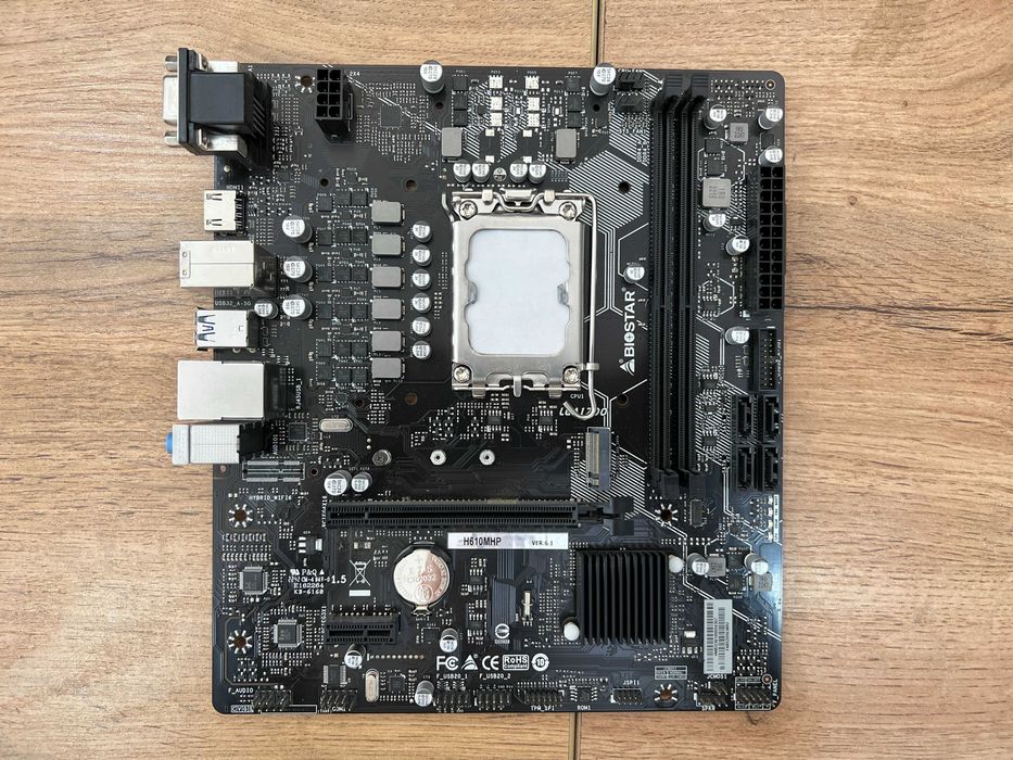 Материнская плата Biostar H610MHC 2.0 LGA1700 (Intel 12/13/14