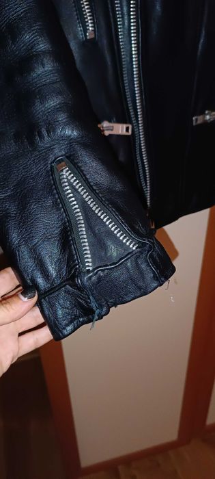 Кожено яке, естествена кожа