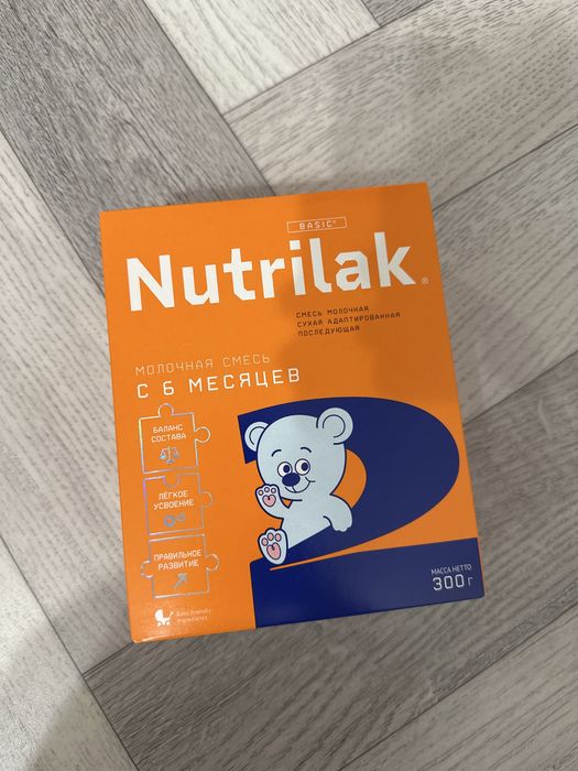 Смесь Nutrilak от 6 мес