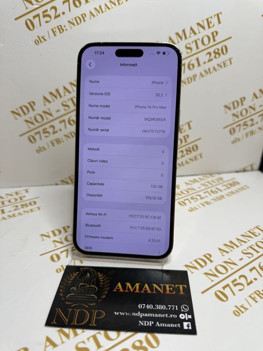 NDP Amanet Braila Iphone 14 Pro Max (50008)