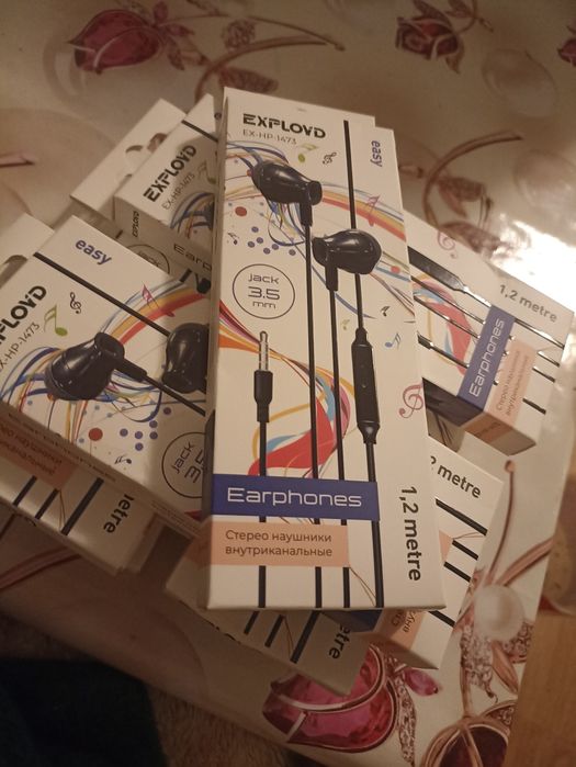 Наушники проводные