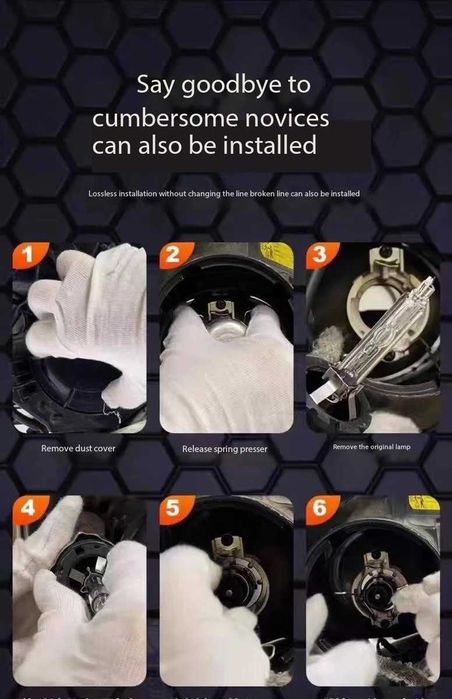 LED Крушки D4S - D series +380 %