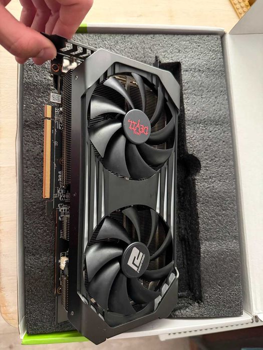 Placa Video AMD RX 6600xt red devil 8Gb