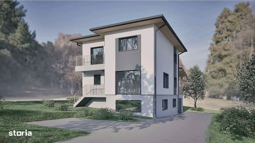 Casă de vânzare în Moara – 190 mp utili + garaj 31 mp, terasă  32 mp