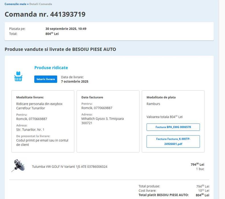 Se vinde WV Bora 2.0 AQY