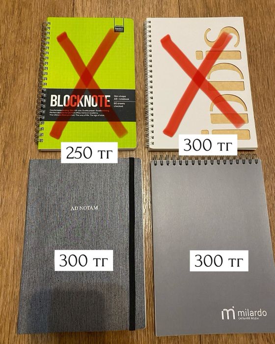 Новые блокноты/тетради/ежедневники/канцелярские товары