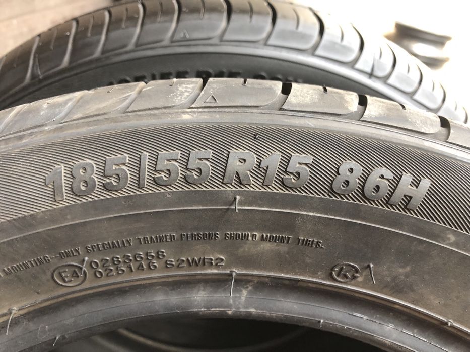 185/55/15 б/у из Германии