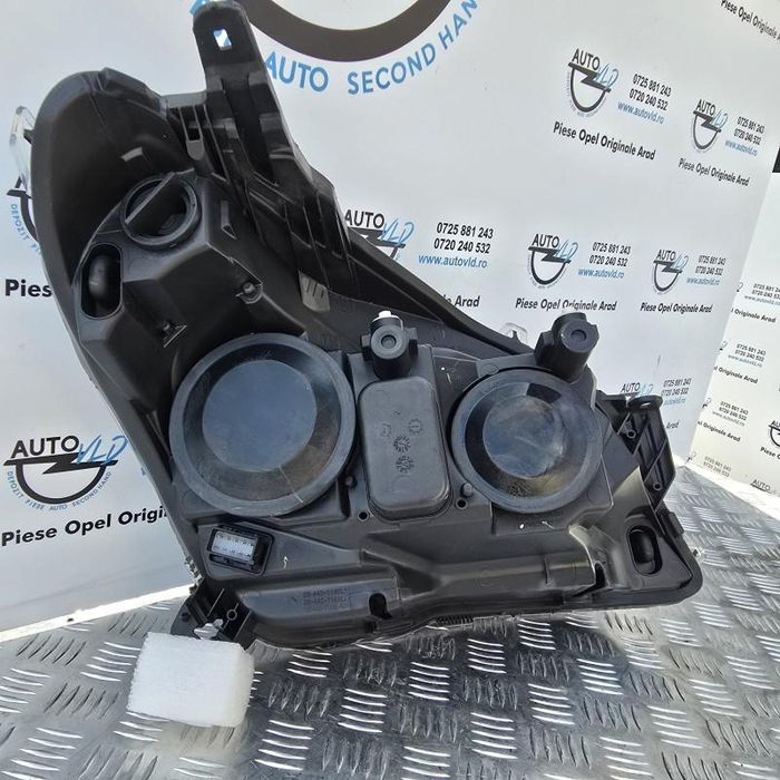 Far crom stanga halogen Opel Astra H
