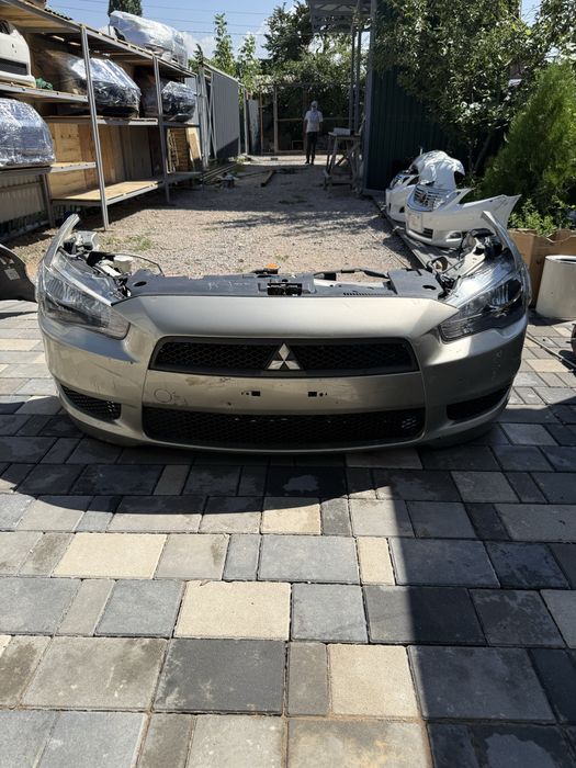 Mitsubishi Lanser 10 дорест Ноускат, нускат мини морда в сборе.