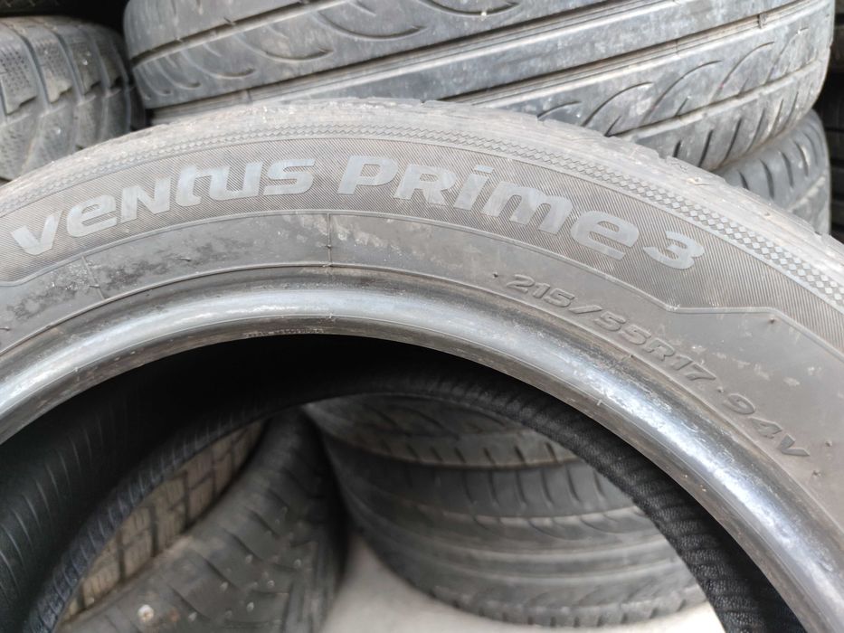 4бр Летни Гуми 215 55 17 - Hankook - DOT 2023