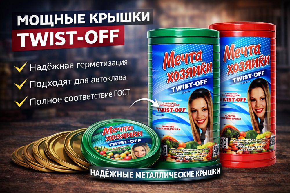 Krishka крышка для банок