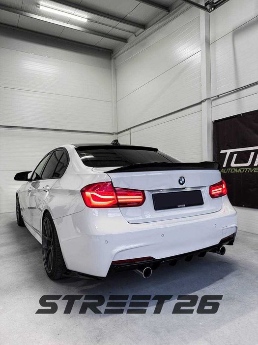 Eleron Lip Portbagaj BMW Seria 3 F30 Sedan (12-19) PSM Negru lucios