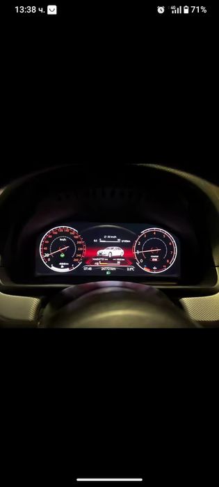 Дигитално табло километраж Carplay за BMW F10 ф10