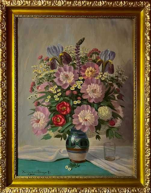 Tablou VECHI -1960, ul/pz, 80x60+R Ferenc Ferger Háromházi (1908-1983)