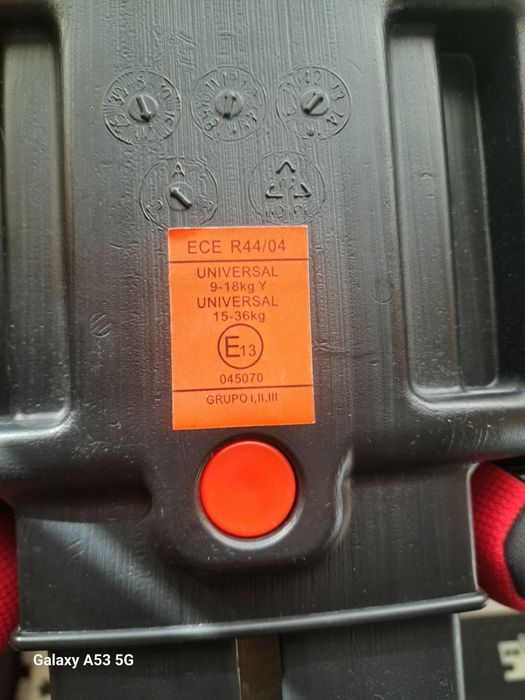 Scaun auto 2 in 1