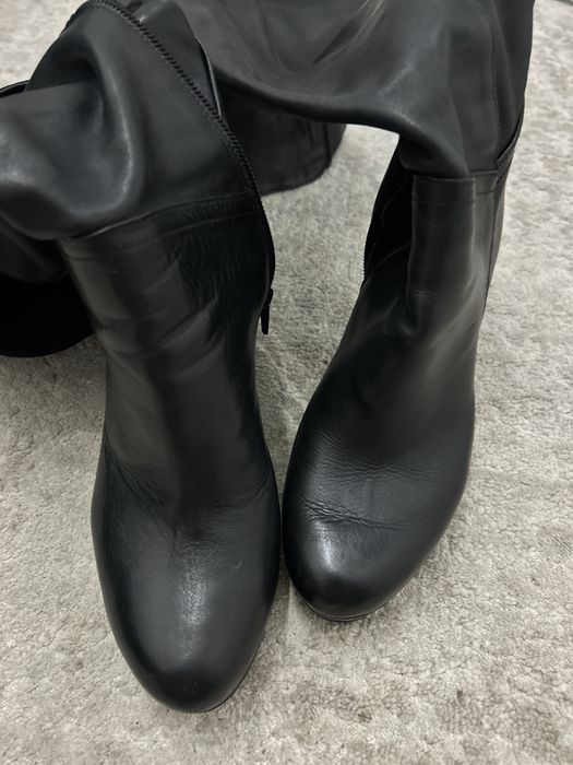 Cizme lumgi din piele