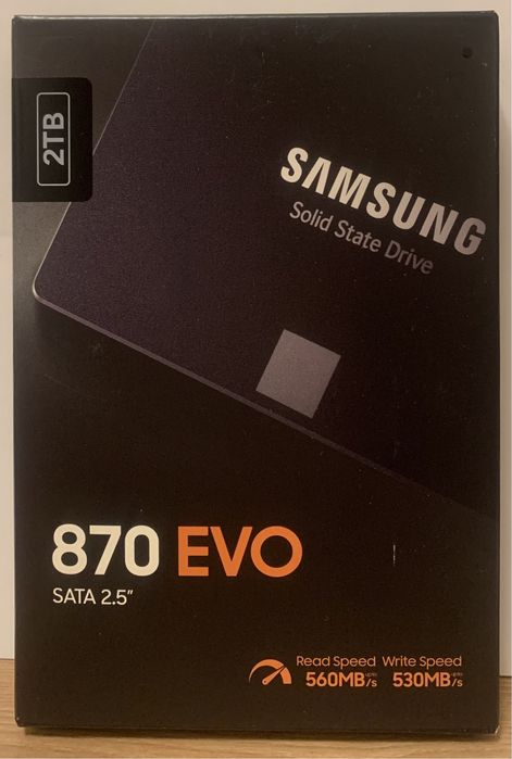 Nou!Garantie 5 ani! SSD intern Samsung 870 EVO 2TB SATA SIGILAT