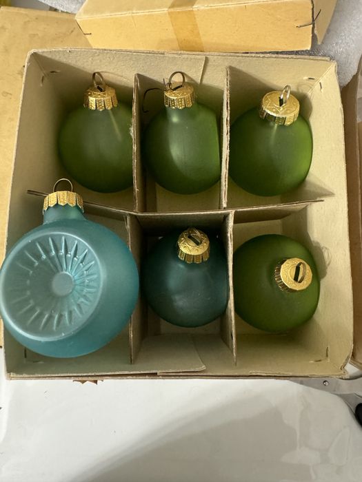 Игрушки елочные ГДР, СССР (листайте фото)