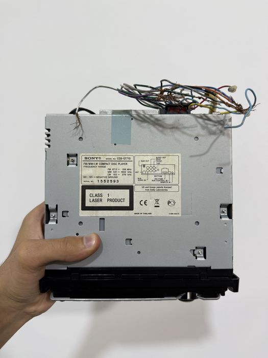 Sony magnitofon CDX-GT710