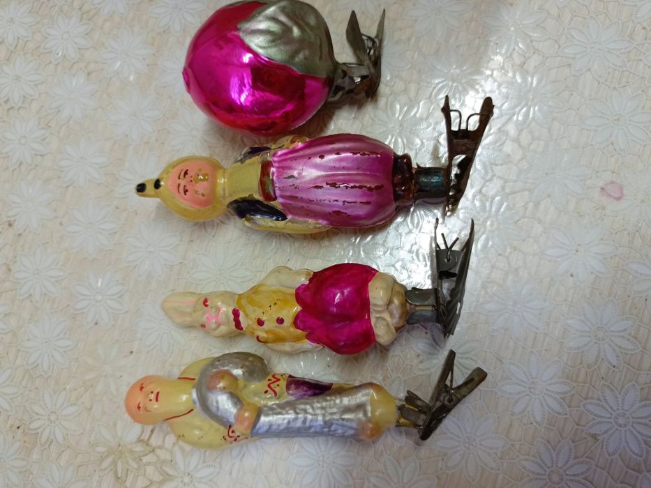 Ёлочные игрушки СССР