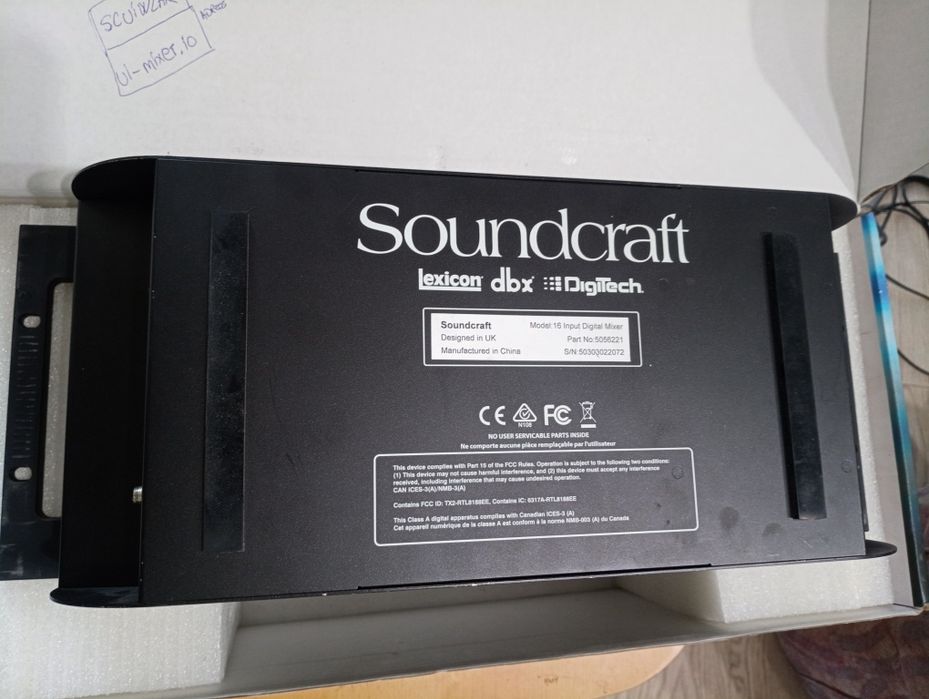 Mixer digital Soundcraft UI 16