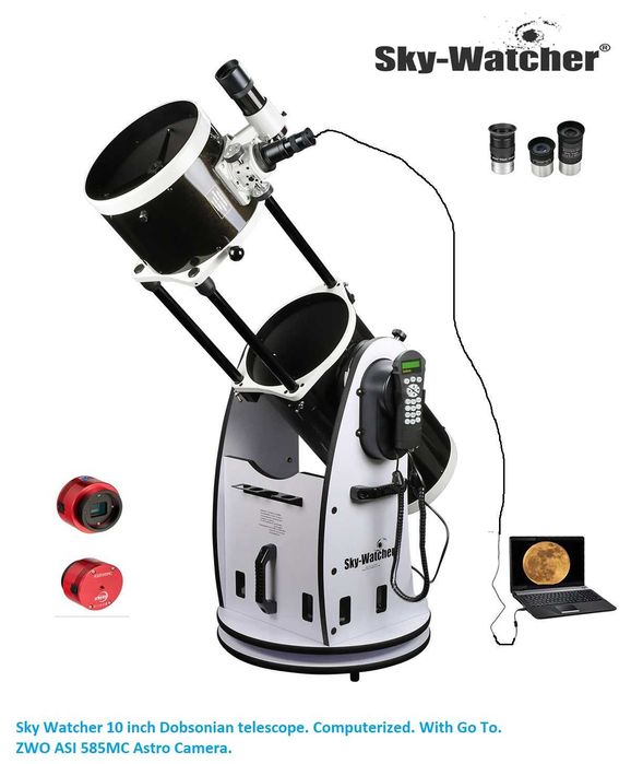Sky Watcher Dobsonian DOB 250p компьютерный телескоп с GoTo. Teleskop