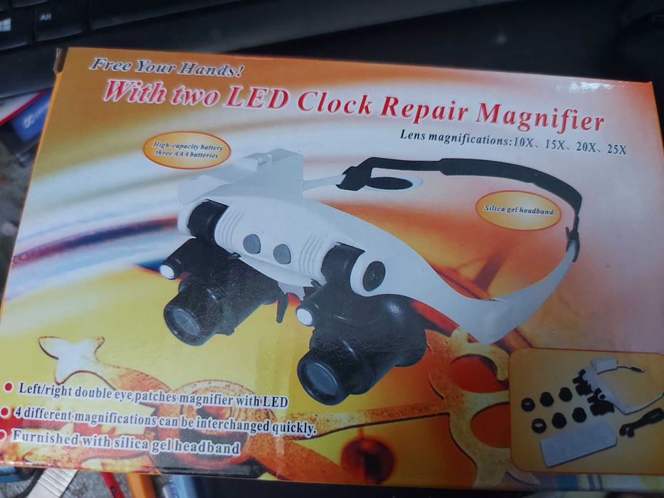 Ochelari cu lupe pentru electronisti sau bijutieri