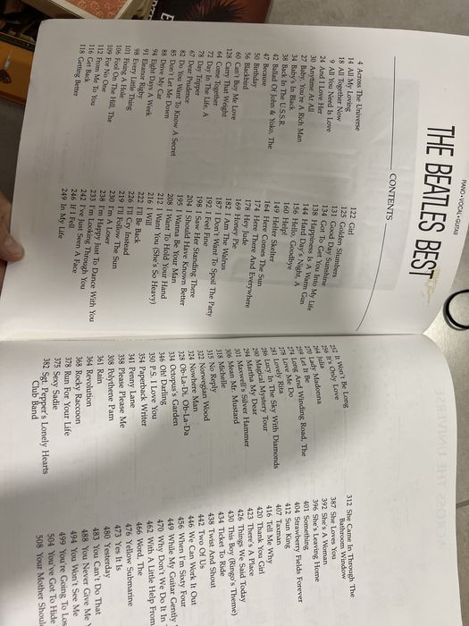 Ноты всех хитов Битлс