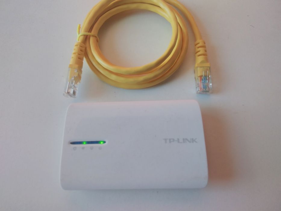 tp-link 4G  USB рутер не е кодиран работи прекрасно с всичките