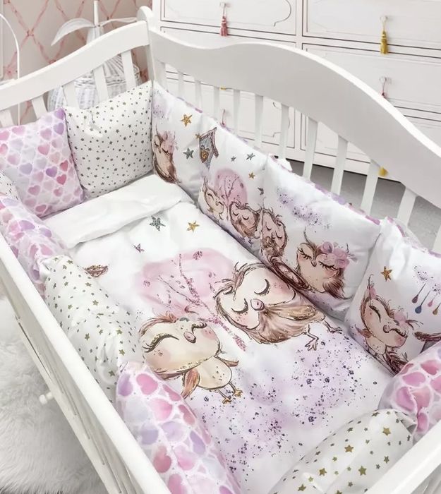 Комплект бортиков для кроватки